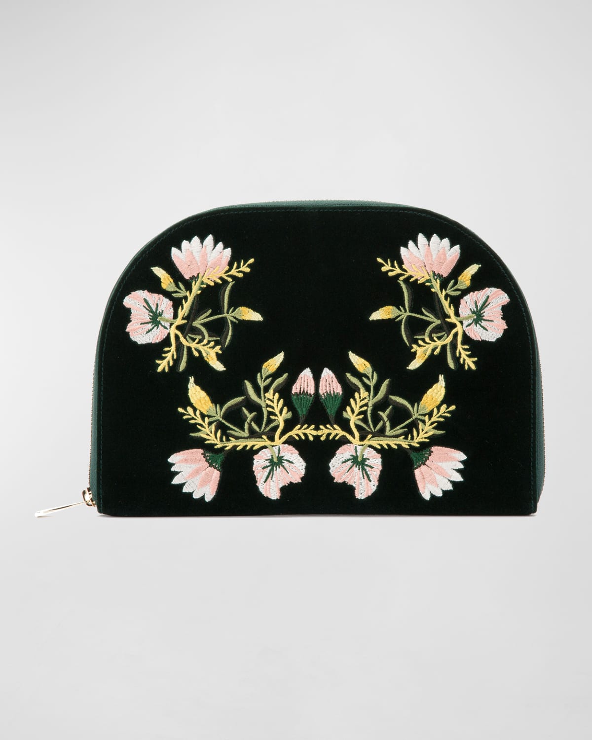 Wolf Zoe Jewelry Portfolio In Forest Green