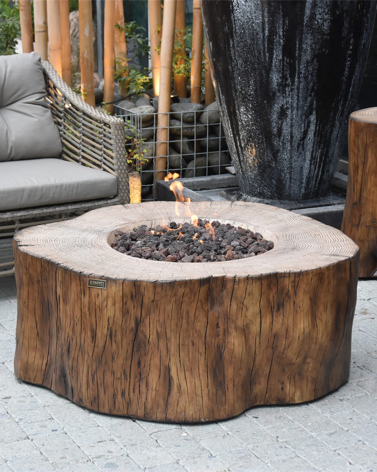 ELEMENTI MANCHESTER FIRE TABLE, LP GAS 