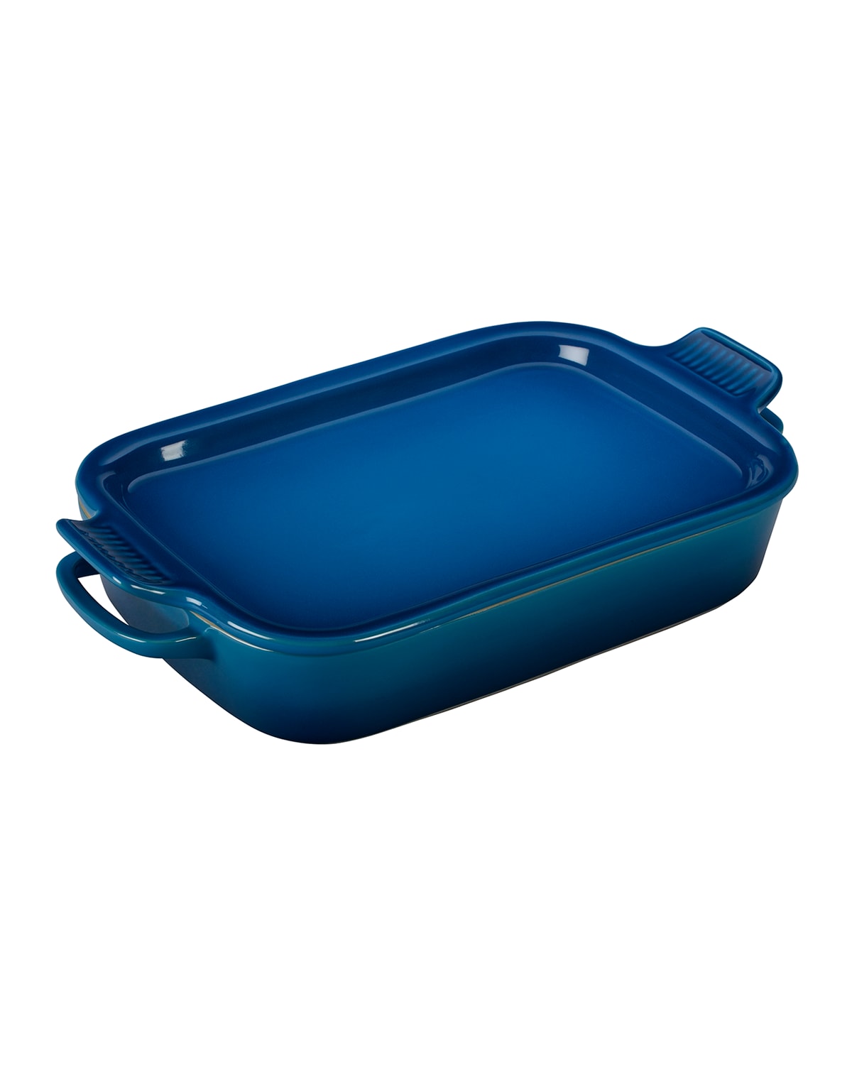 LE CREUSET RECTANGULAR DISH WITH PLATTER LID