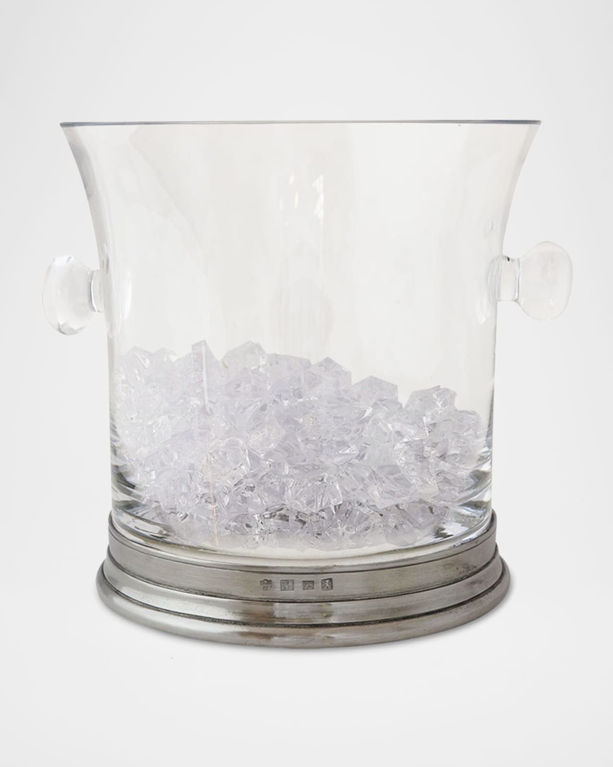 Match Crystal Ice Bucket With Handles