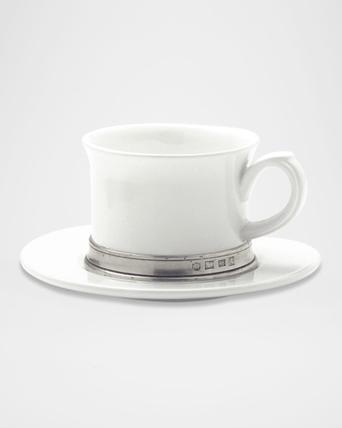 Match Convivio Cappuccino/tea Cup With Saucer