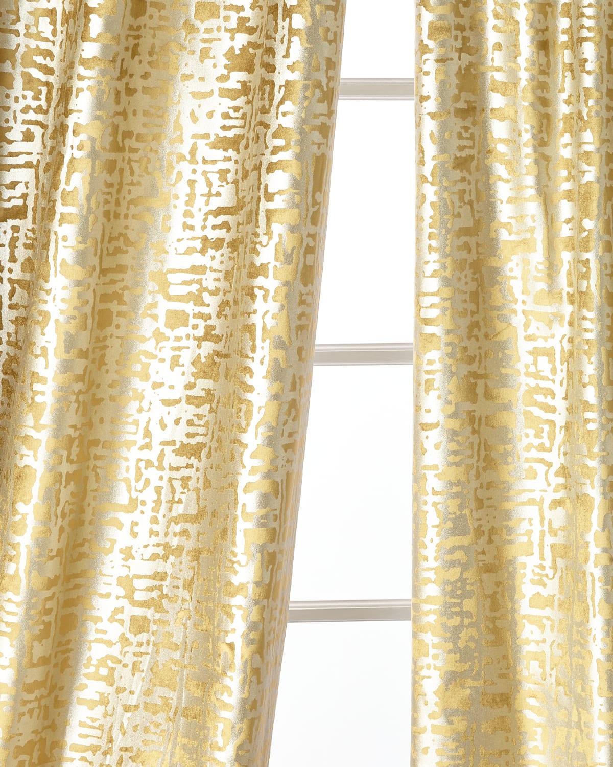 Lili Alessandra Jolie Drapery Panel In Gold