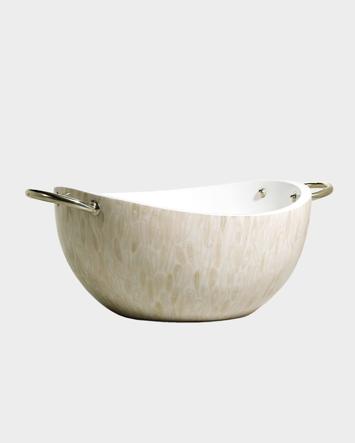 Ladorada Almendro Bone Serving Bowl