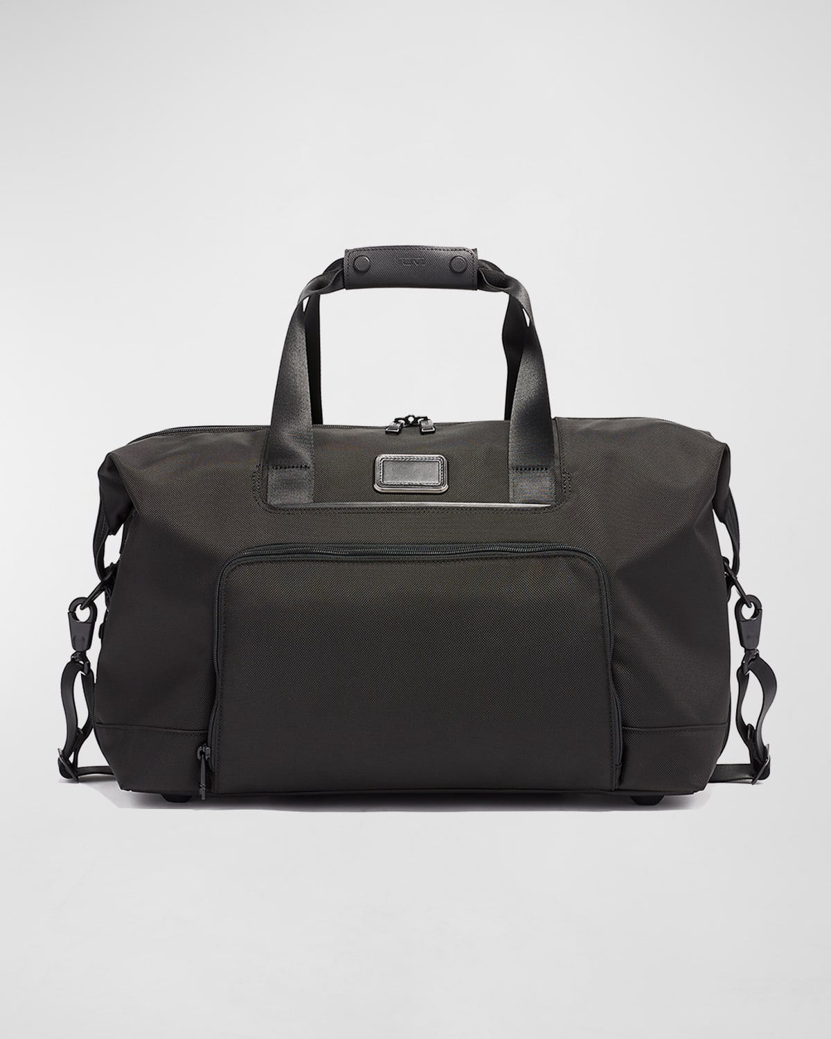 Tumi Alpha 3 Double Expansion Satchel In Black