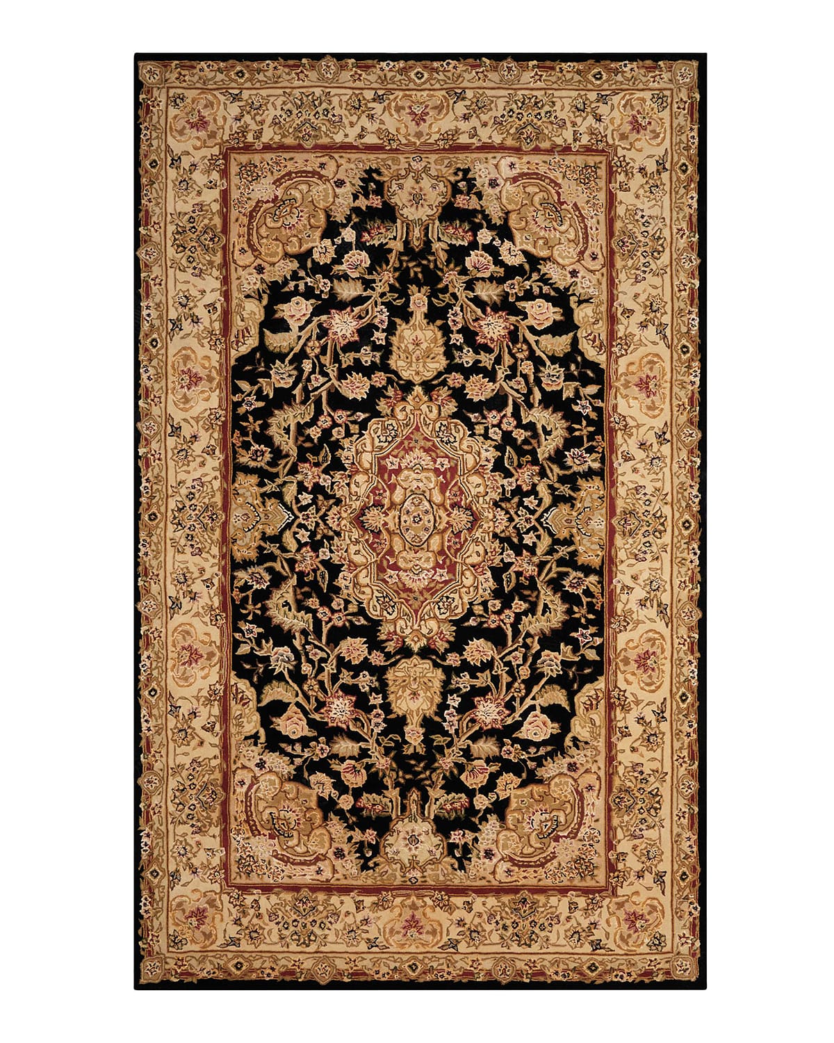 Nourison Beulah Hand-tufted Rug, 8' X 10' In Black