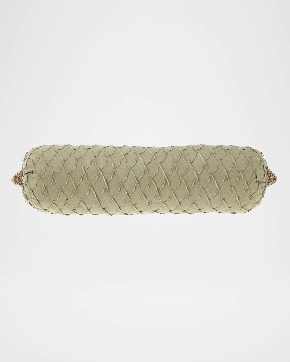 Austin Horn Collection Anastasia Neckroll Pillow In Peridot