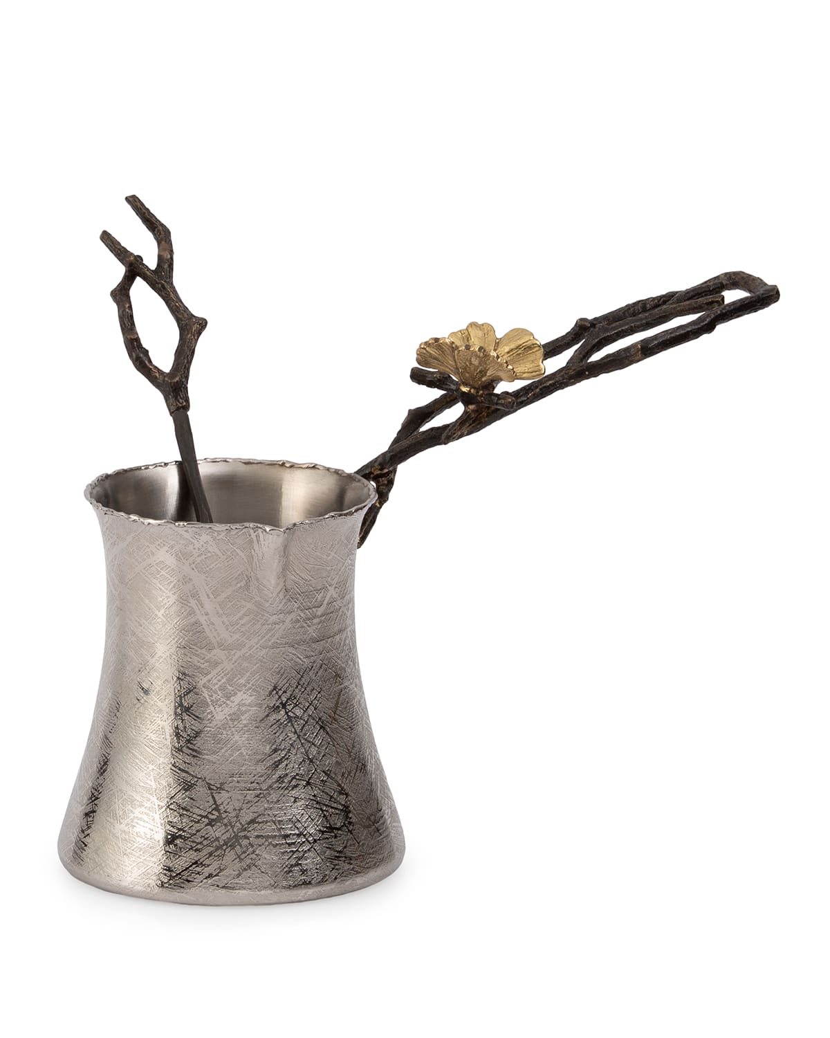Michael Aram Butterfly Ginkgo Coffee Pot With Spoon