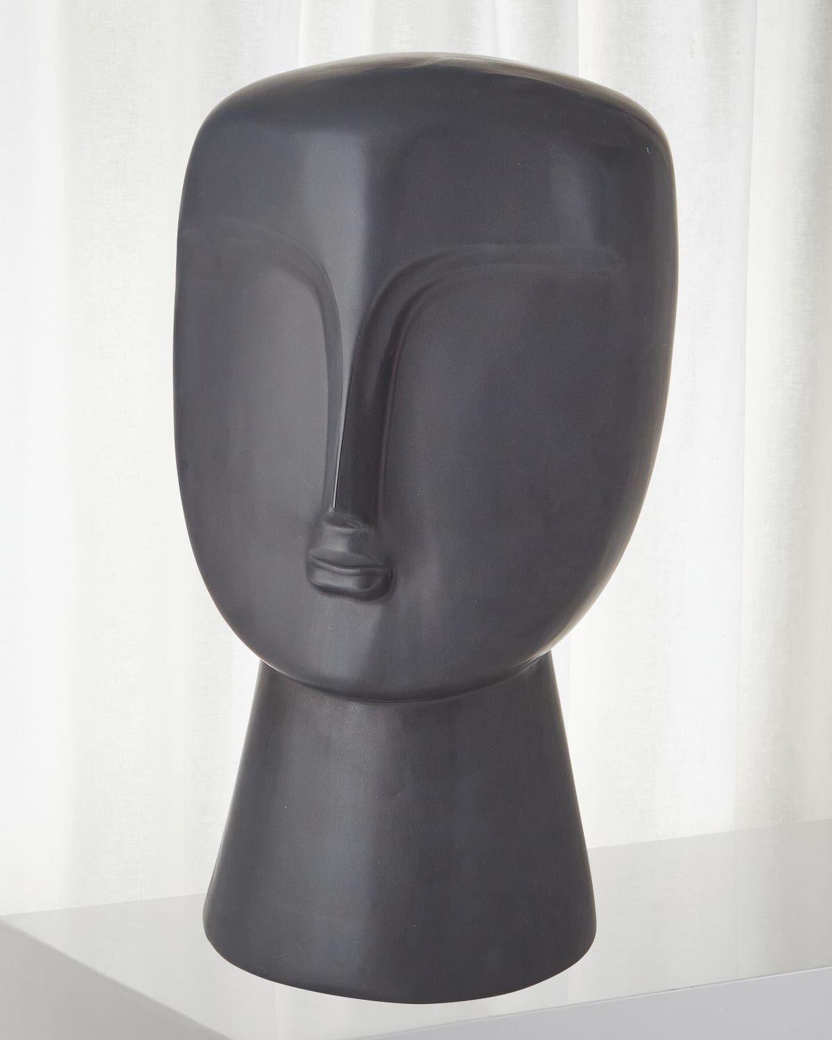 Shop Global Views Modernist Bust Statue In Black