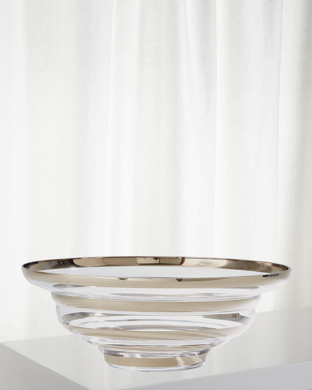 Shop Global Views Saturn Bowl In Gray