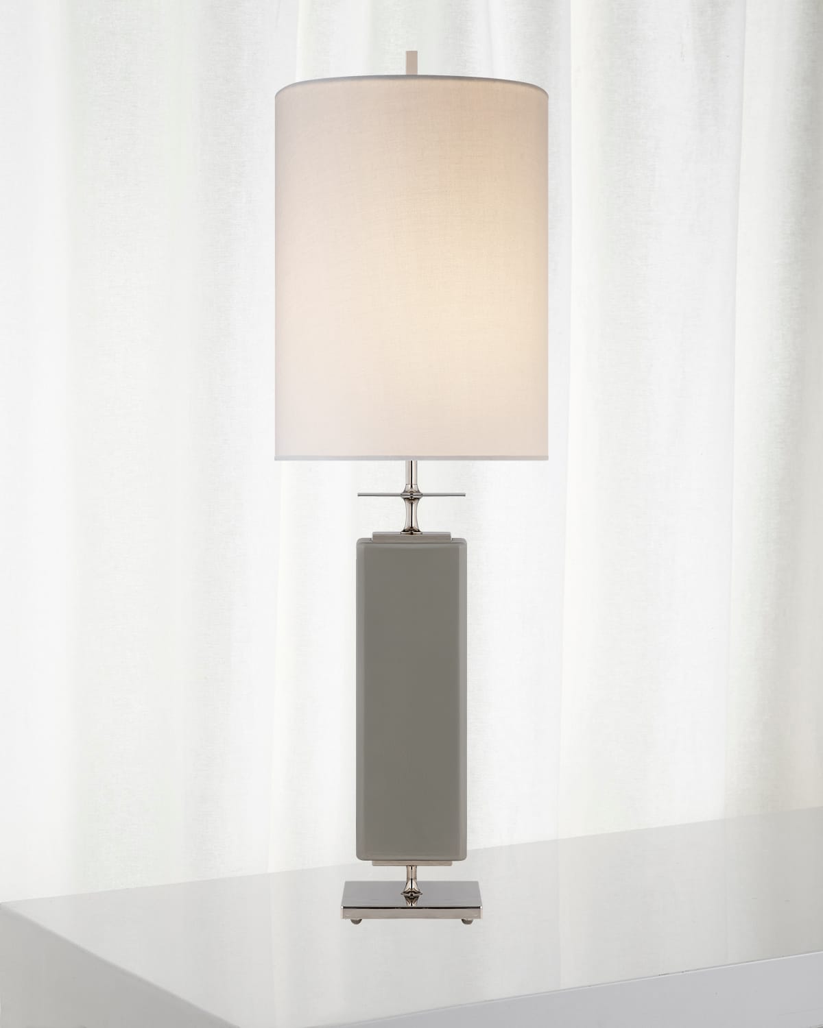 Shop Visual Comfort Signature Beekman Table Lamp In Gray