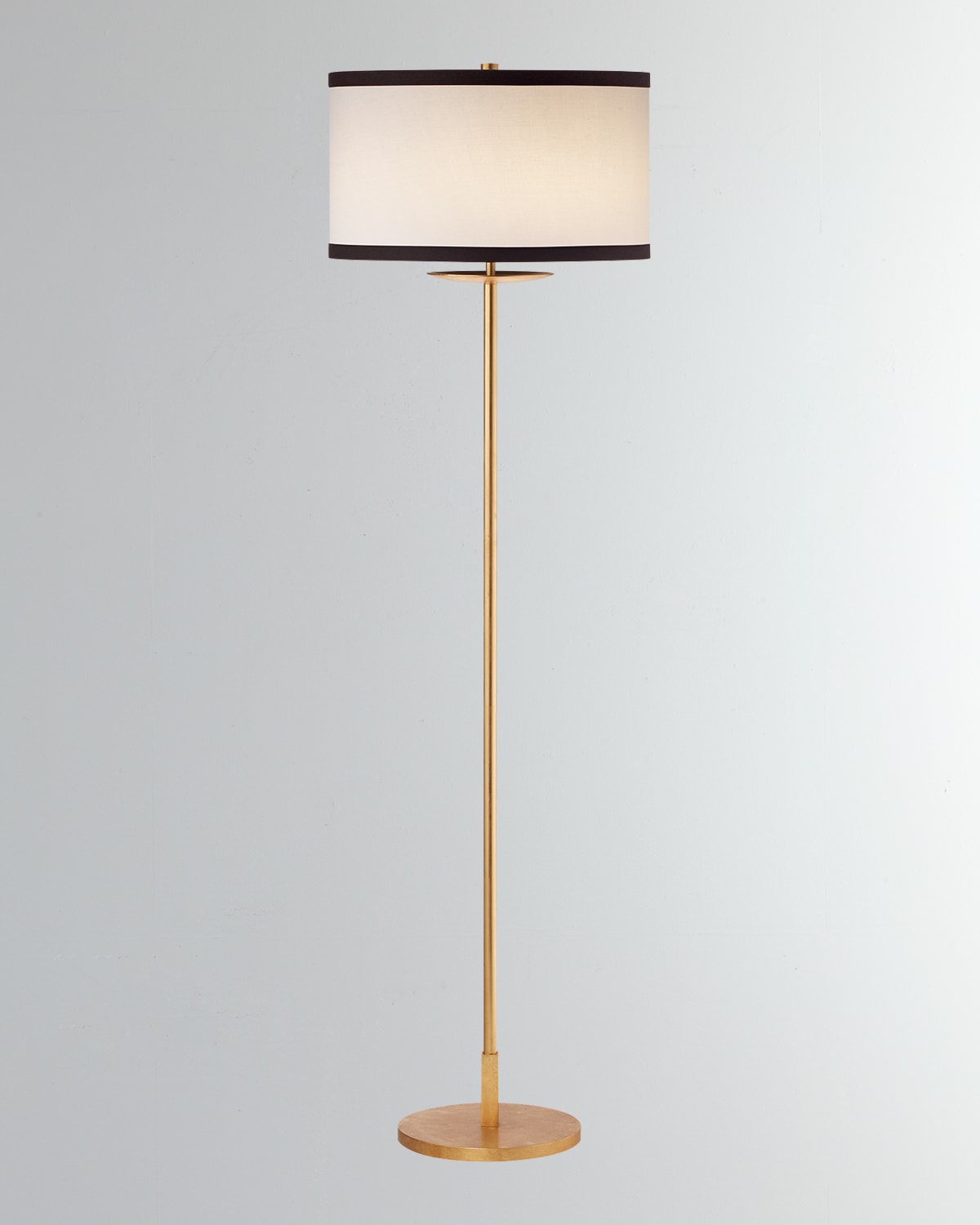 Visual Comfort Signature Walker Medium Floor Lamp In Gold