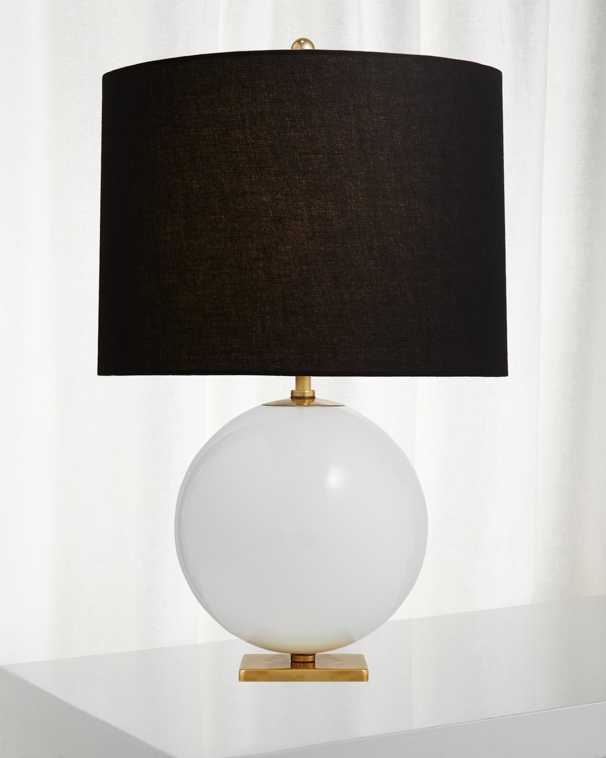 Shop Visual Comfort Signature Elsie Table Lamp In Black