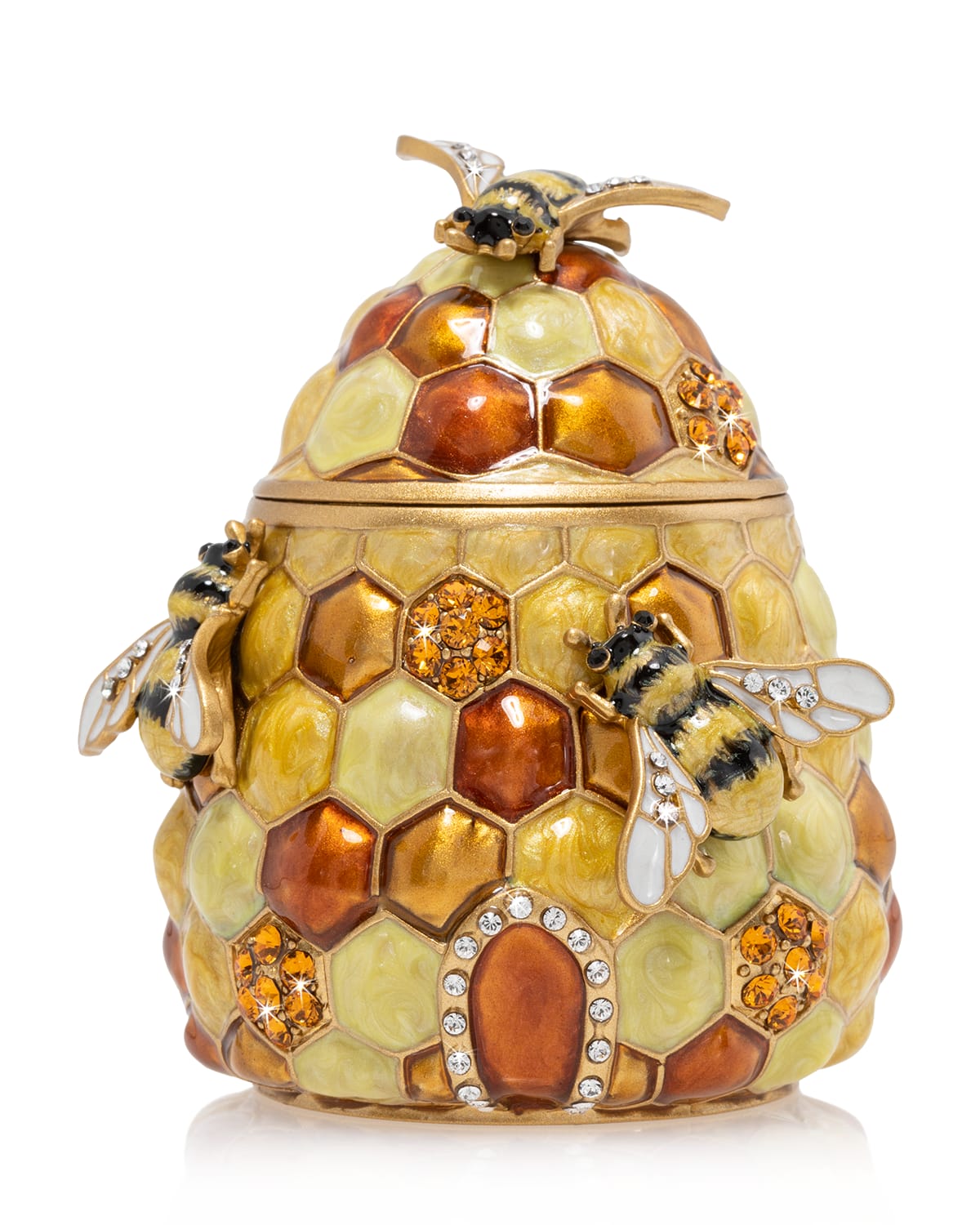 Shop Jay Strongwater Beehive Box In Multi