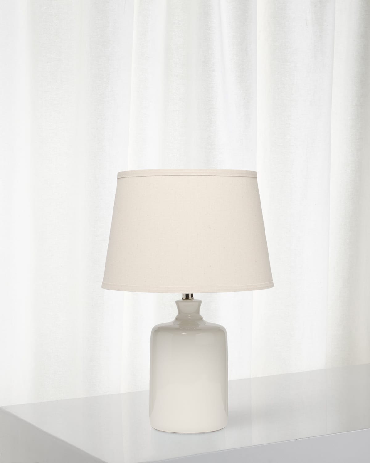 Jamie Young Milk Jug Table Lamp, Winter White In Neutral