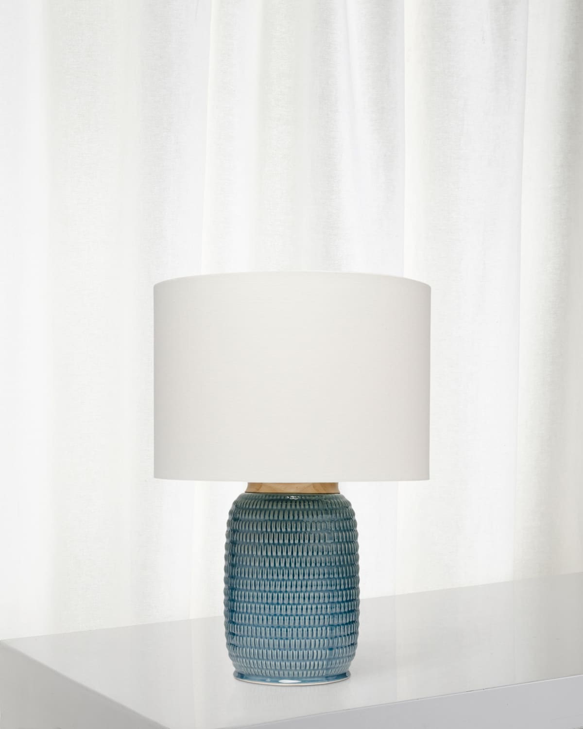 Jamie Young Graham Table Lamp, Blue