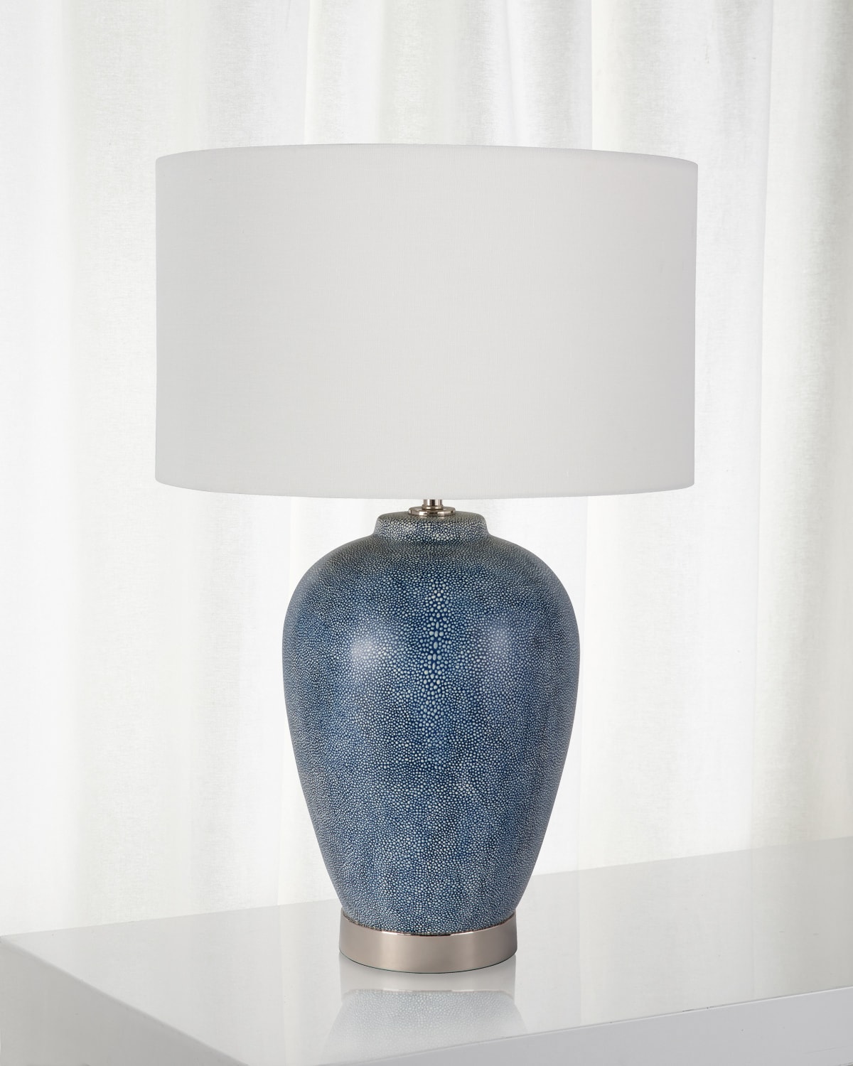 Shop Regina Andrew Presley Table Lamp In Blue