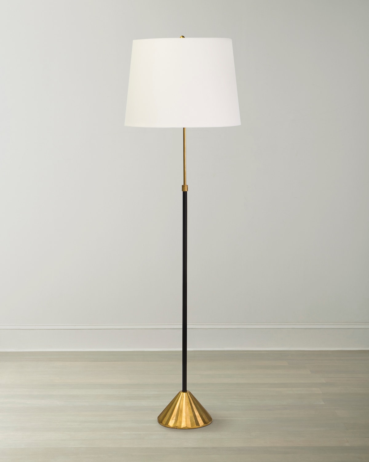 Shop Regina Andrew Parasol Floor Lamp In Gold