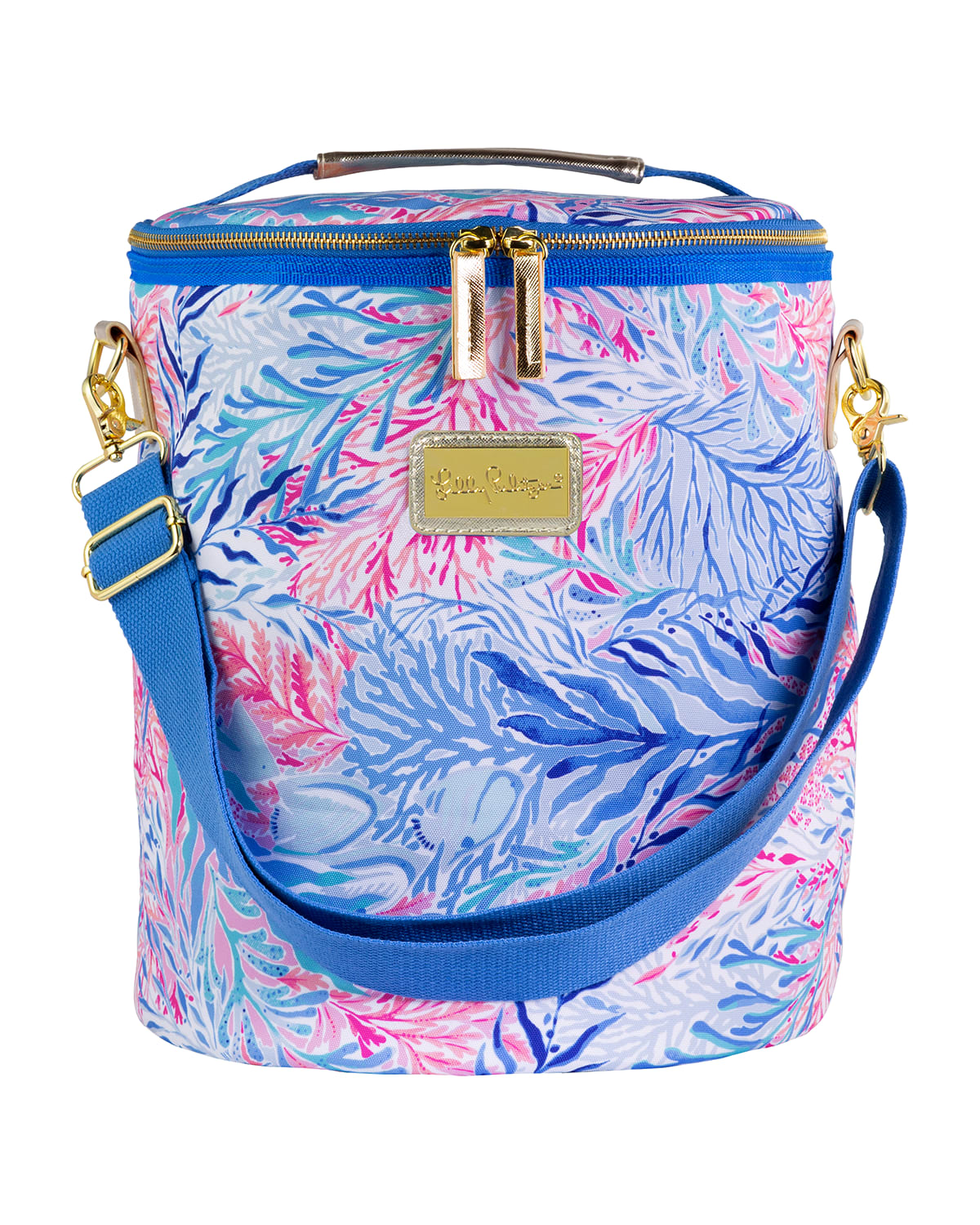 Lilly Pulitzer Kaleidoscope Coral Beach Cooler