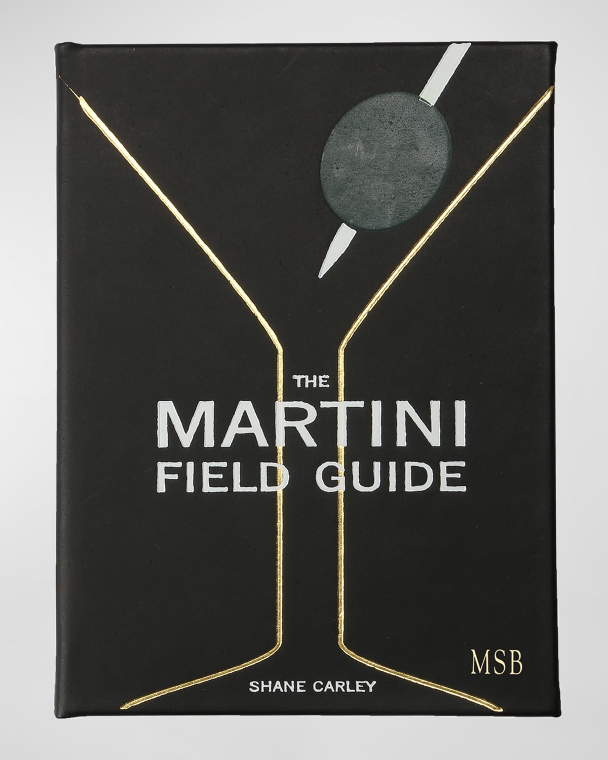 Shop Graphic Image Martini Field Guide Book, Personalized In Black