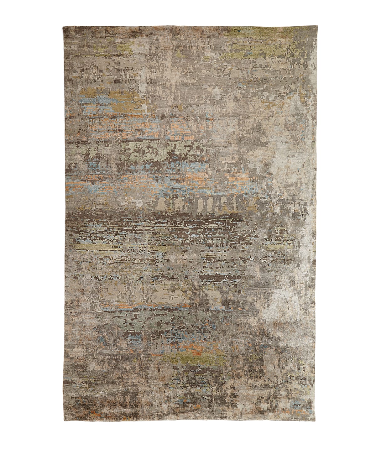 Lhasa Haze Hand-Knotted Rug, 6' x 9'