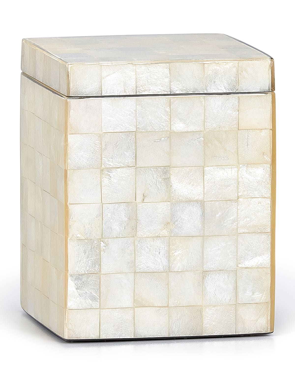 Labrazel Capiz Ivory Canister In Ivory