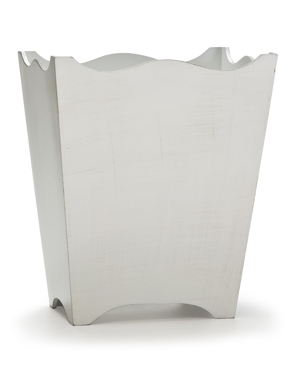 Labrazel Riviera Wastebasket In Antique White