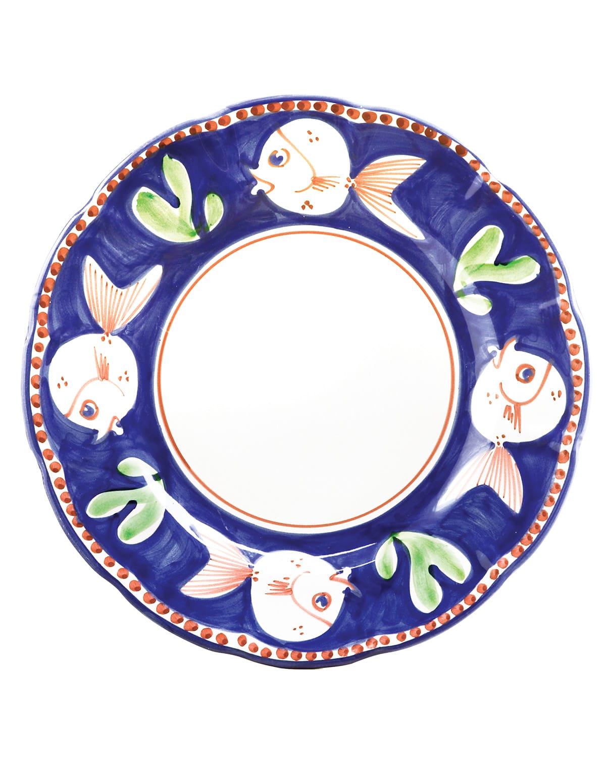 Shop Vietri Pesce Service Plate/charger In Handpainted