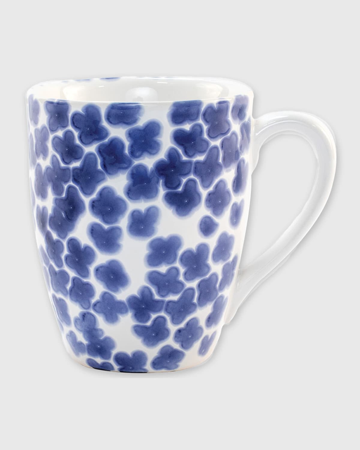 Vietri Santorini Flower Mug