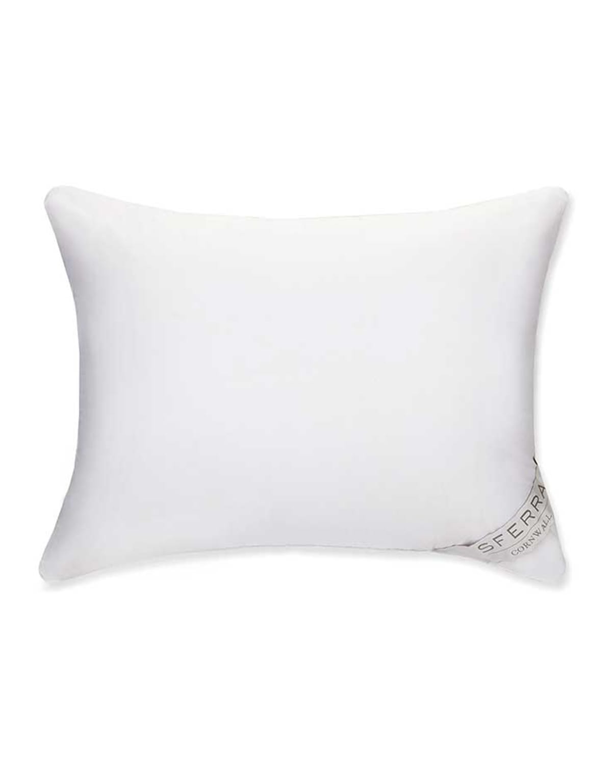 Sferra Cornwall Soft Down Pillow, Queen In White
