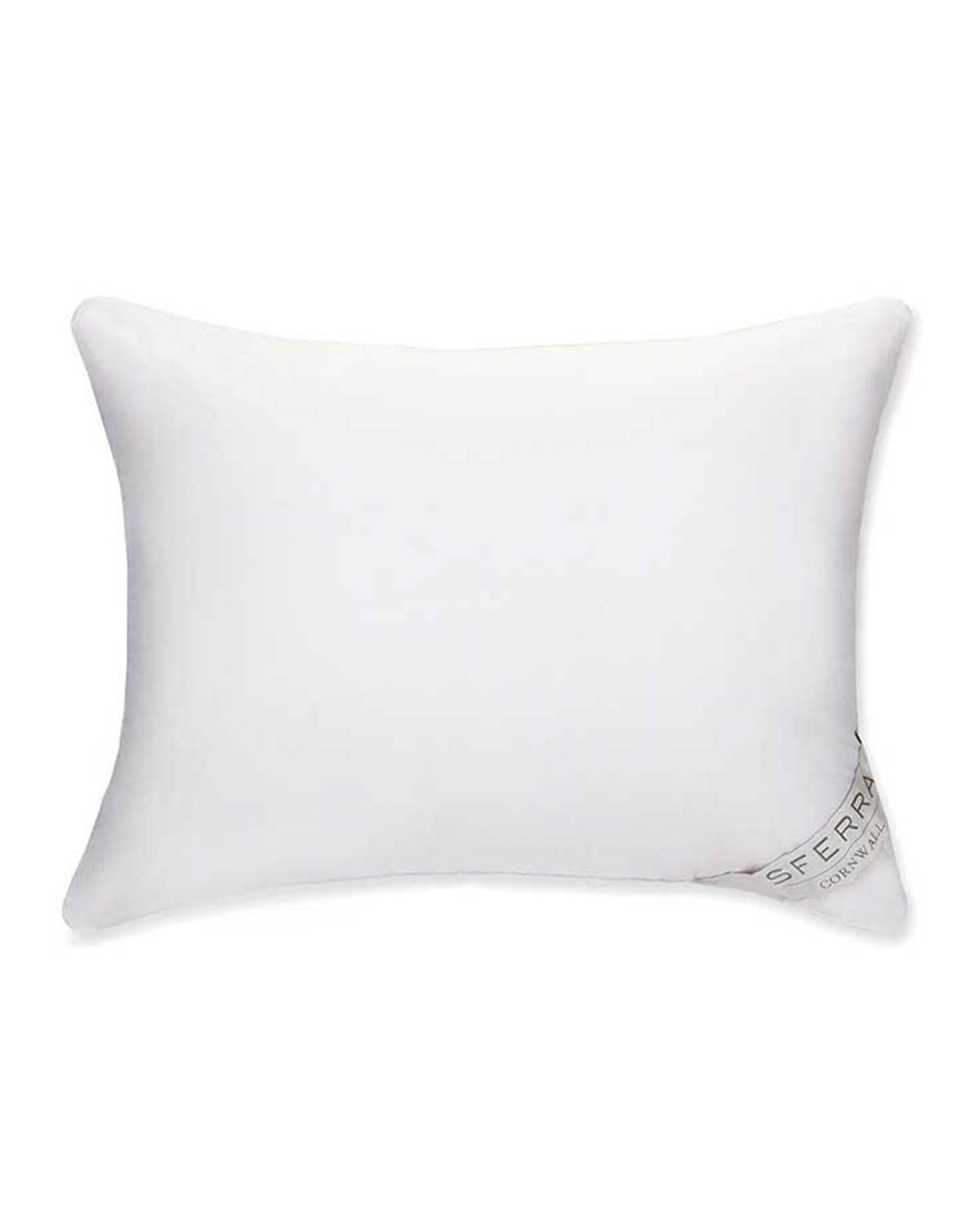 Sferra Cornwall Firm Down Pillow, King In White