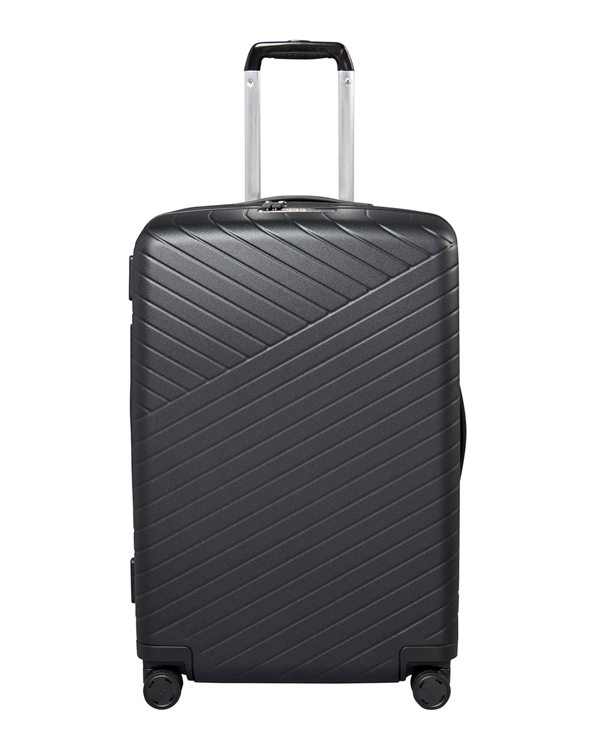 Ooo Traveling Expandable 26" Medium Spinner Luggage In Black