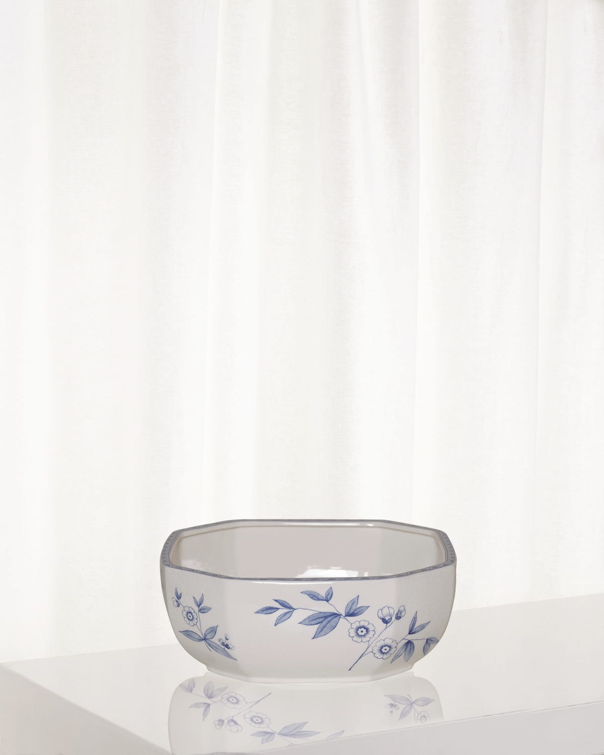 Port 68 Temba Bowl, Blue In Blue/white