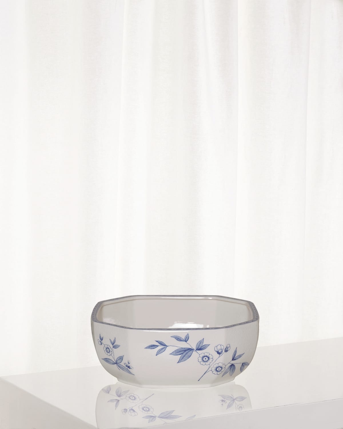 Shop Port 68 Temba Bowl, Blue In Blue/white