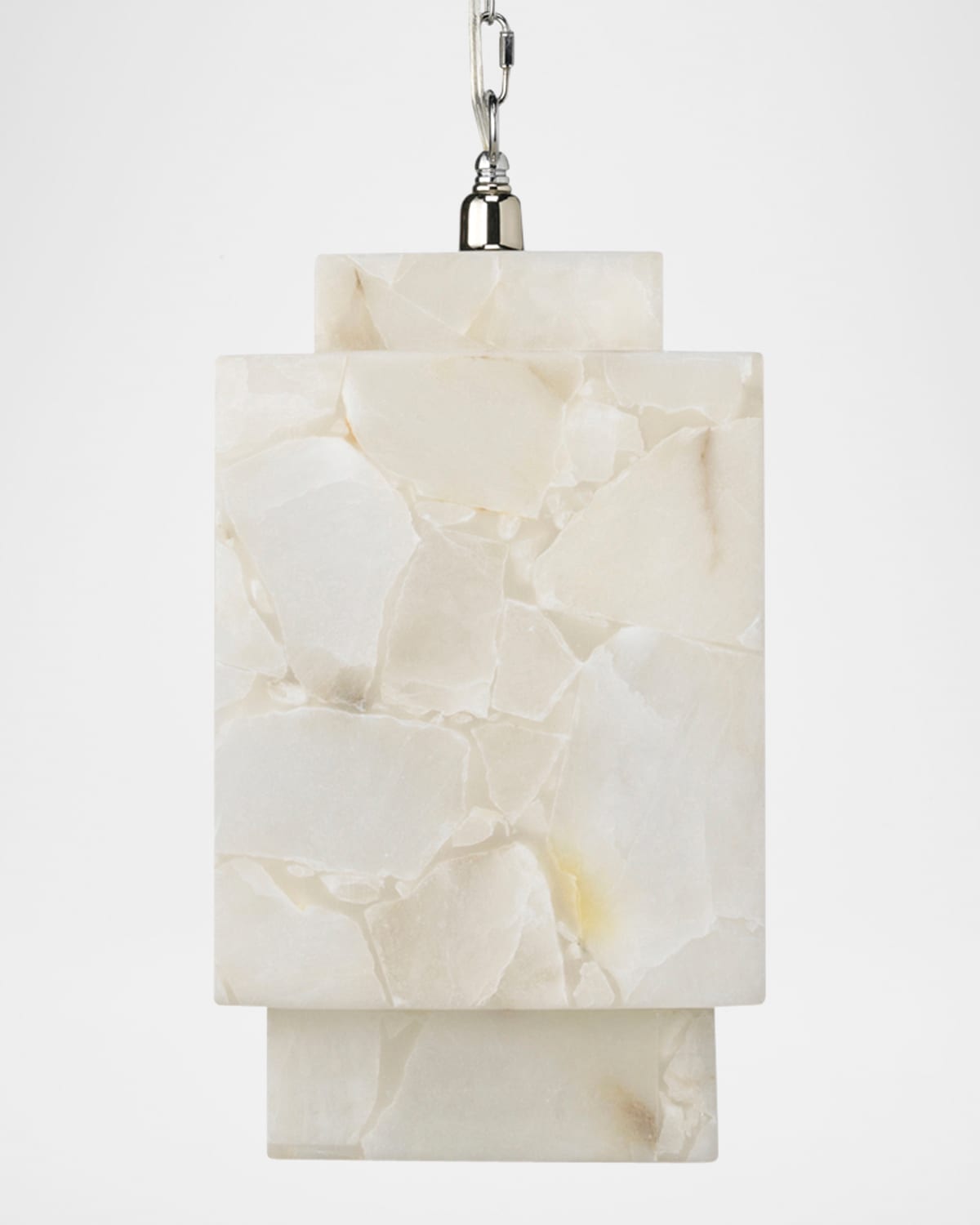 Jamie Young Borealis Cube Lighting Pendant In White