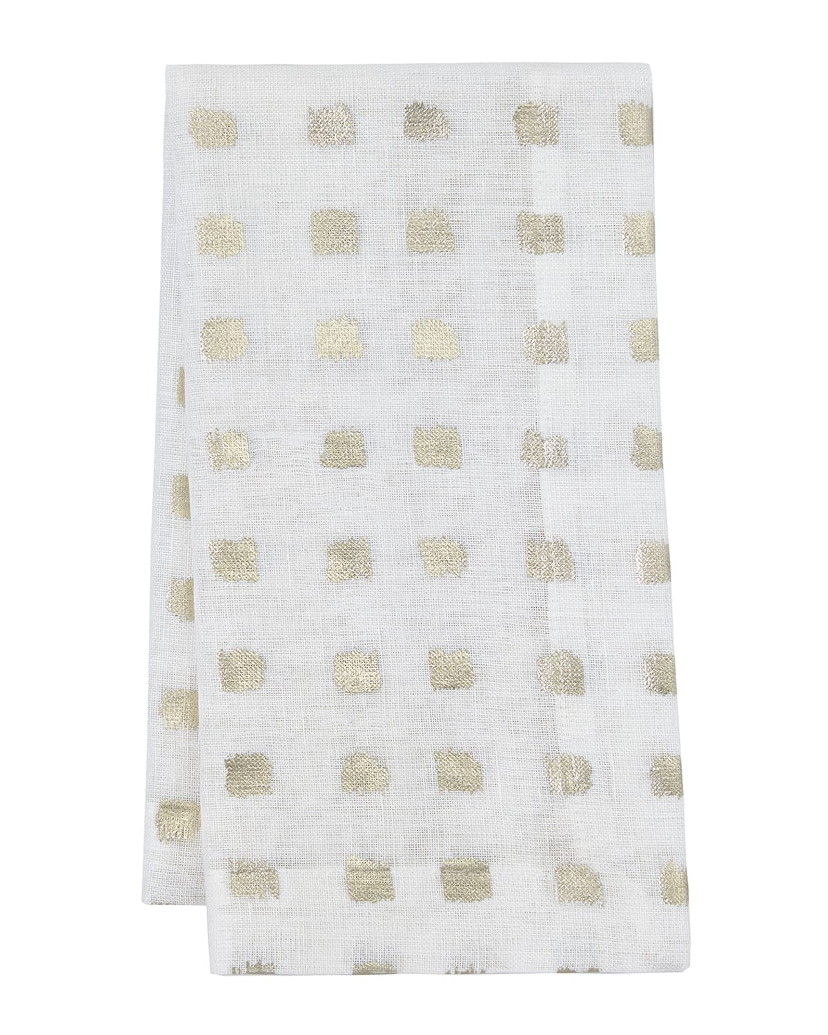 Shop Mode Living Antibes Napkins, Set Of 4 In Gold