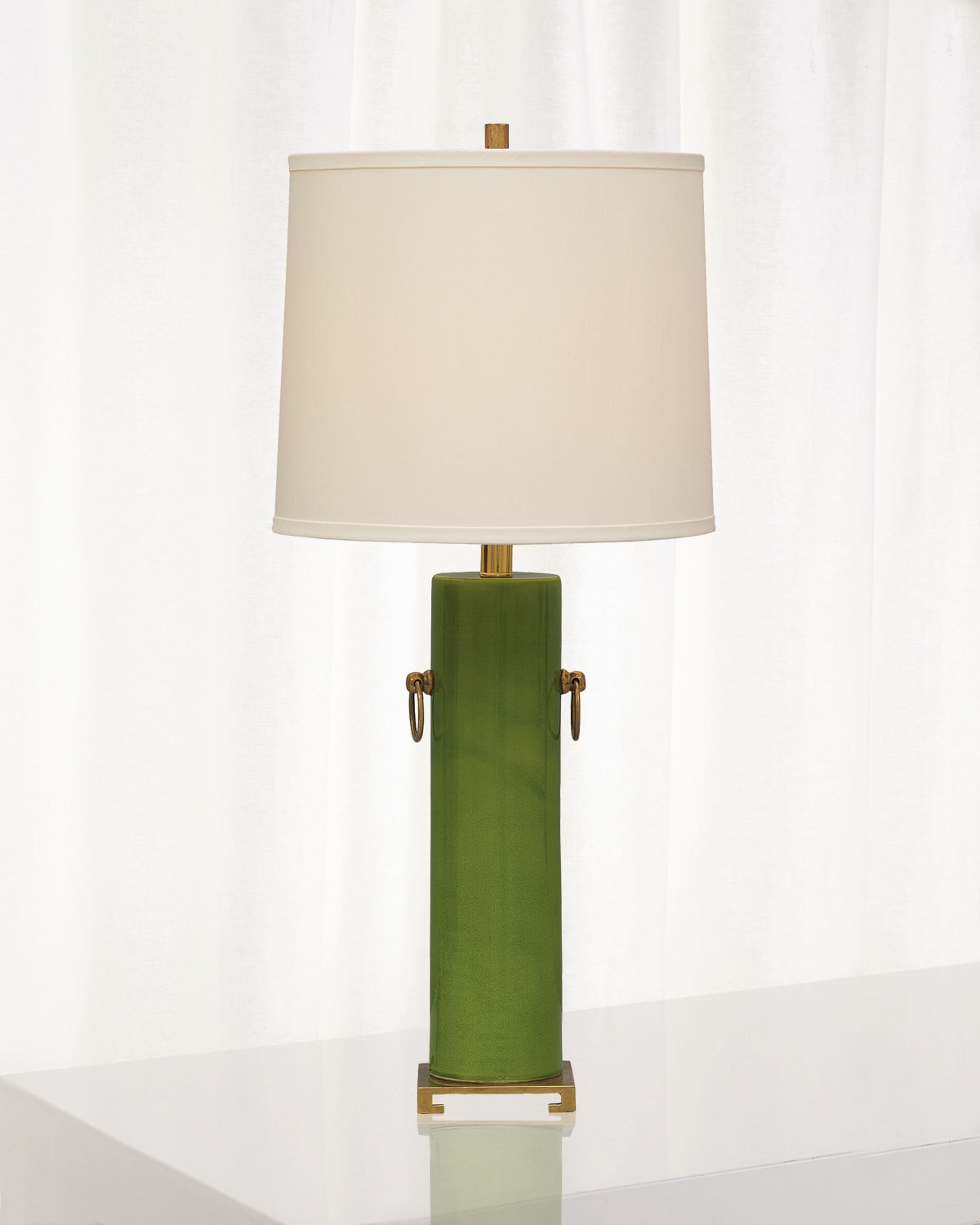 Shop Port 68 Beverly Lamp In Green/white