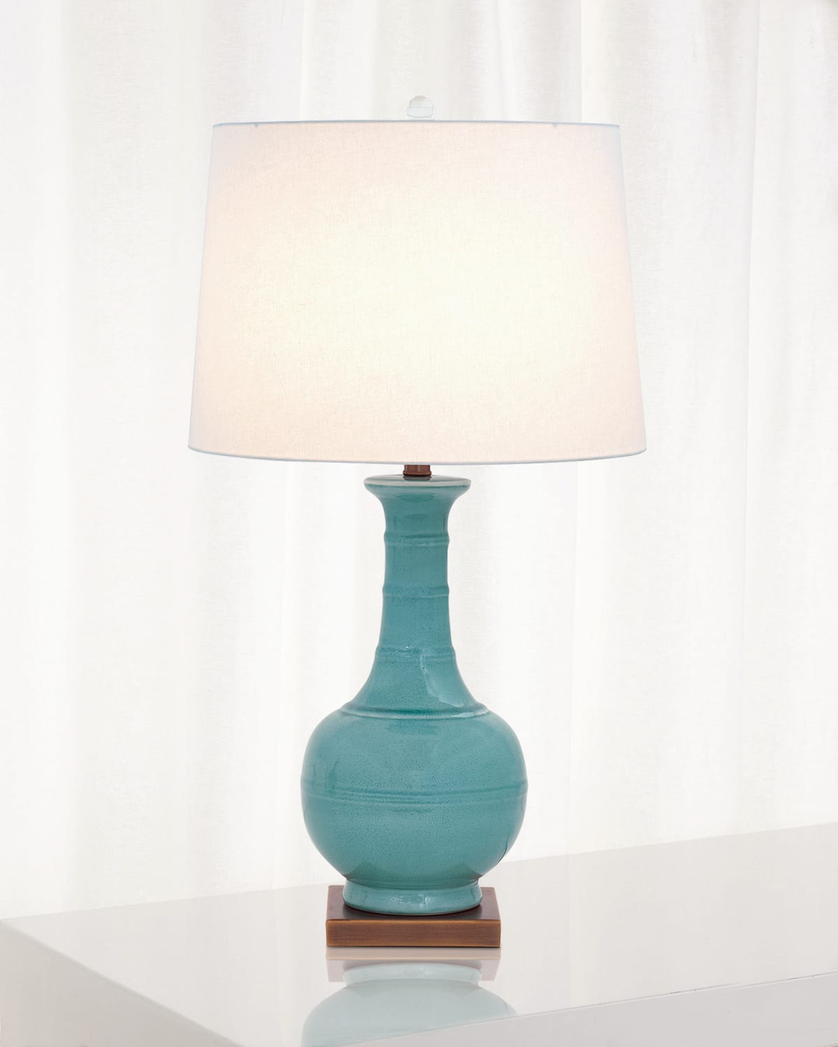 Shop Port 68 Kelly Lamp In Celadon/white