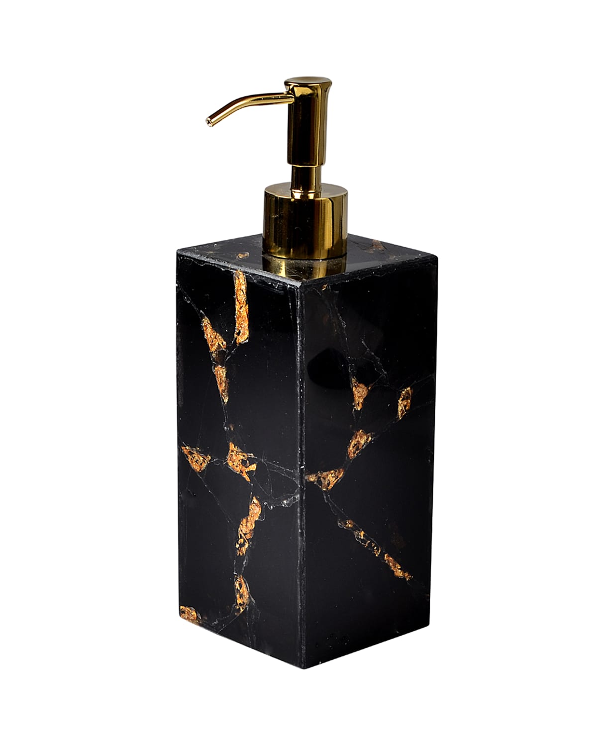 Mike & Ally Taj Box Pump In Black/gold