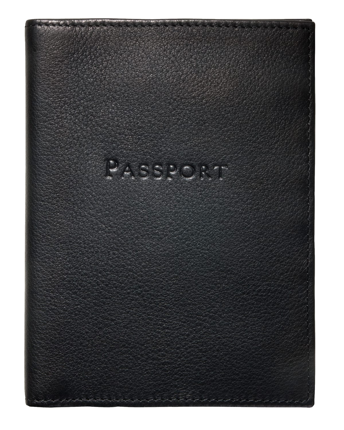 Graphic Image Passport Cover In Black