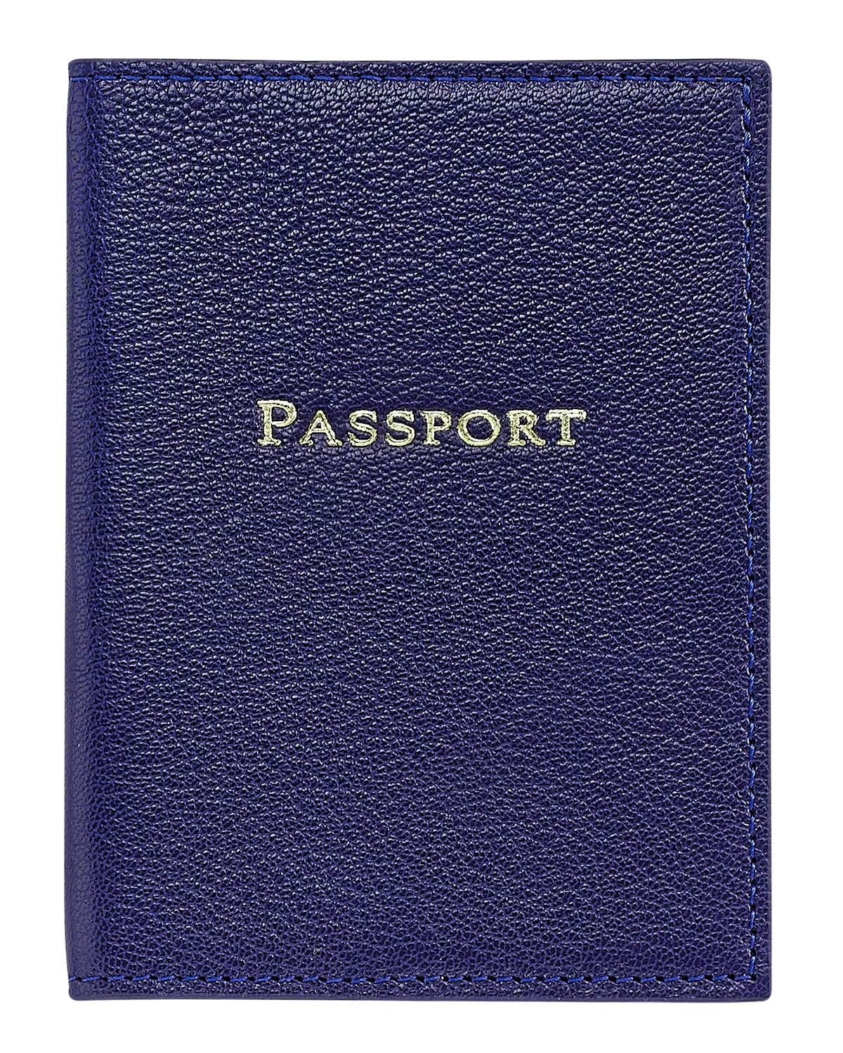 Graphic Image Passport Cover In Indigo