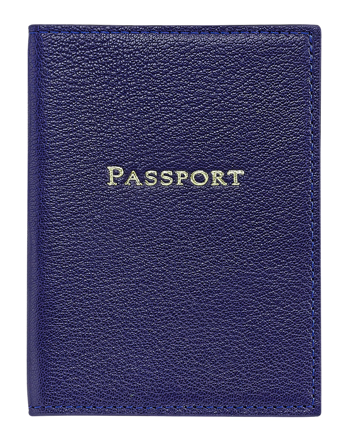 Graphic Image Passport Cover In Indigo