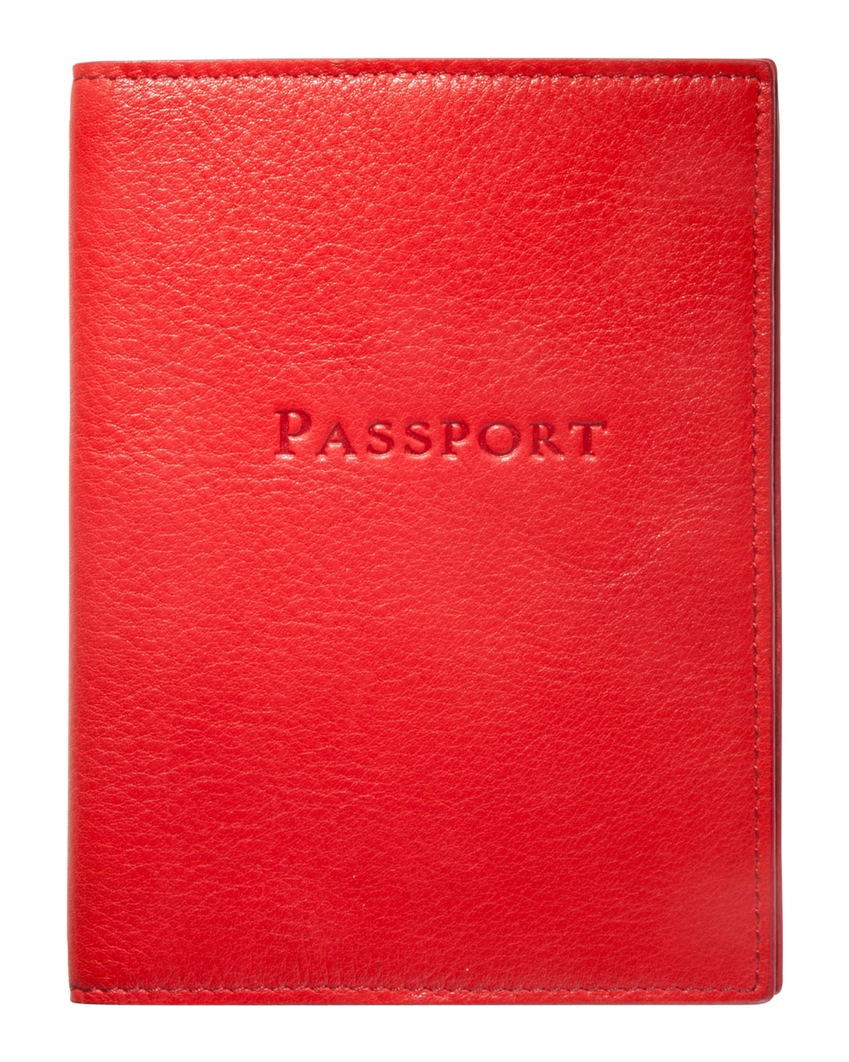 Graphic Image Passport Cover In Red