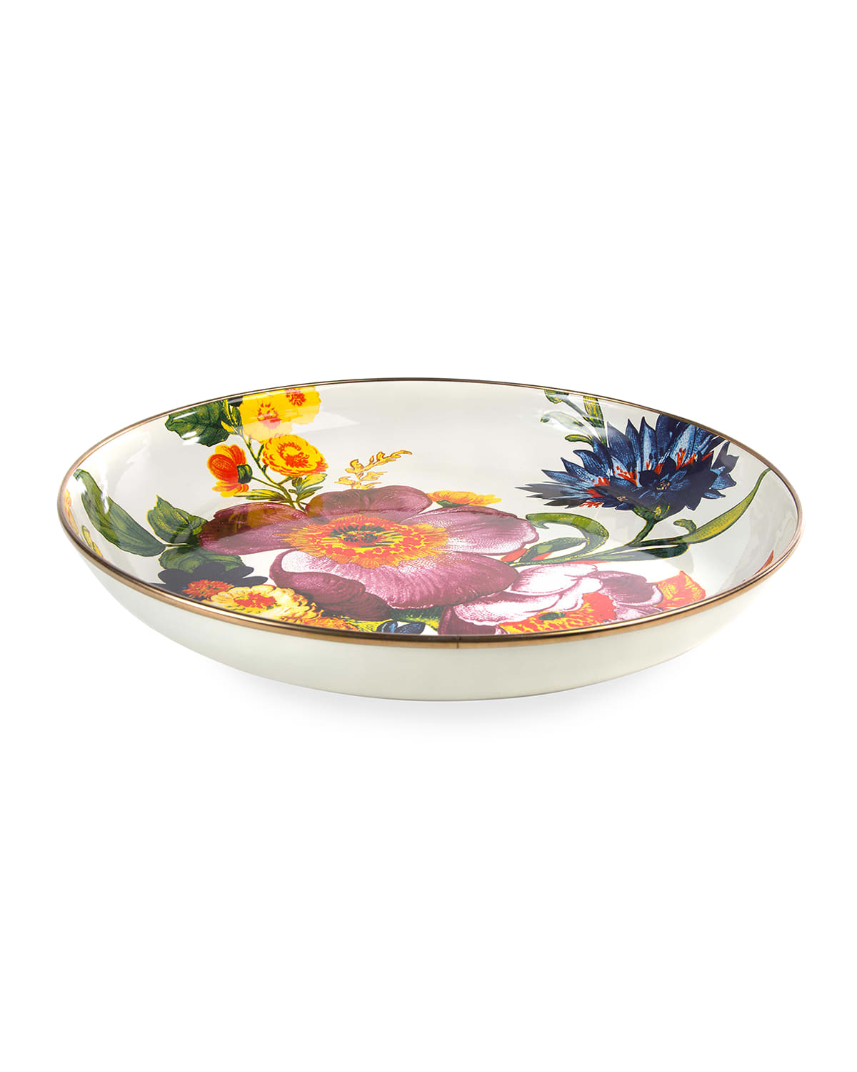 Shop Mackenzie-childs Flower Market Abundant Bowl, White
