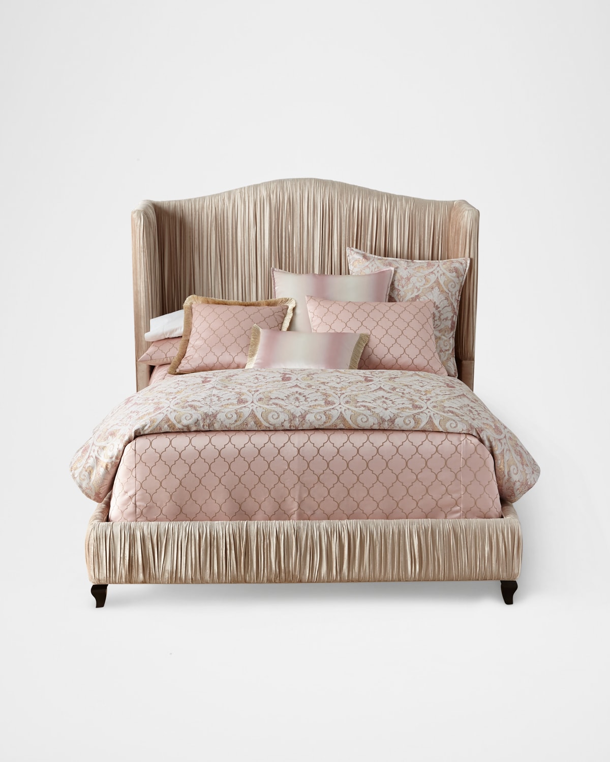 Haute House Imari King Bed In Champagne