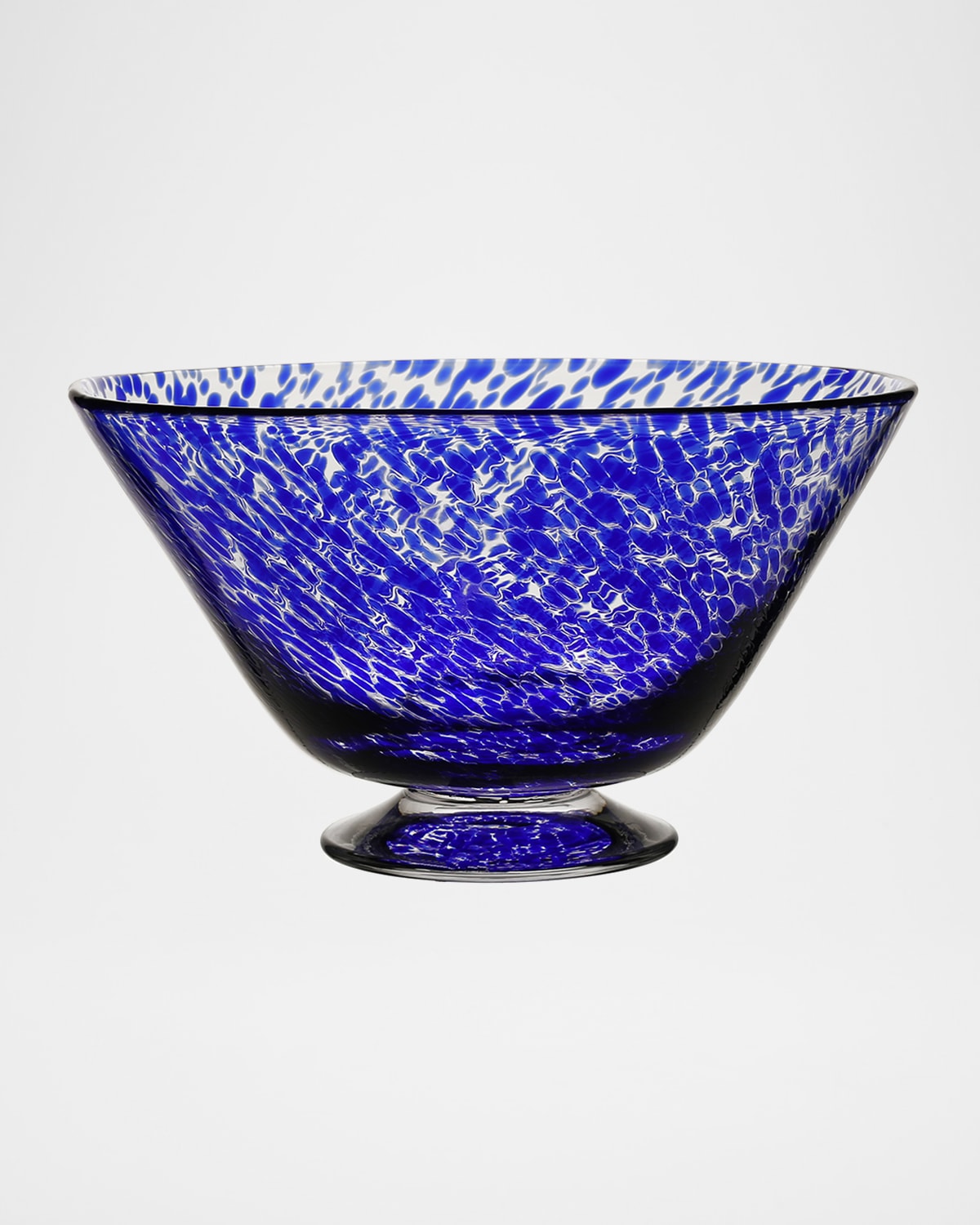 Shop William Yeoward Crystal Vanessa Blue Bowl, 10"