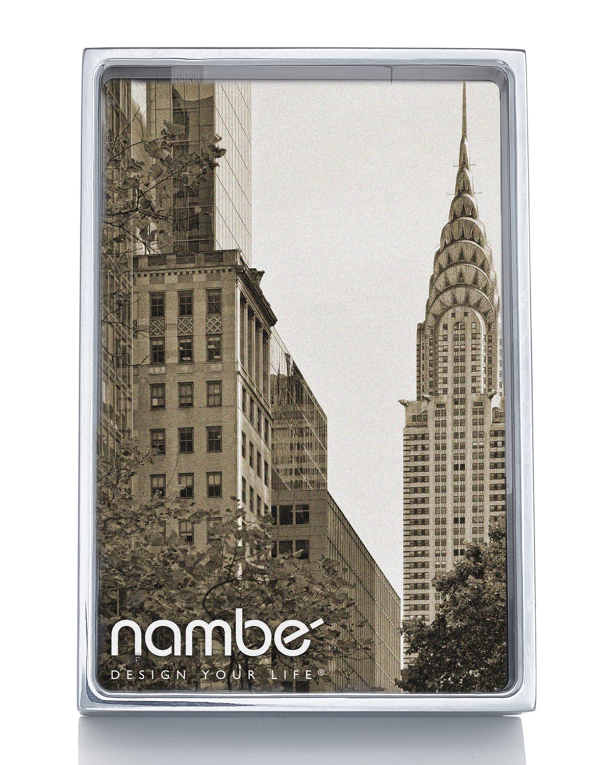 Shop Nambe Treso Picture Frame, 4" X 6" In Silver