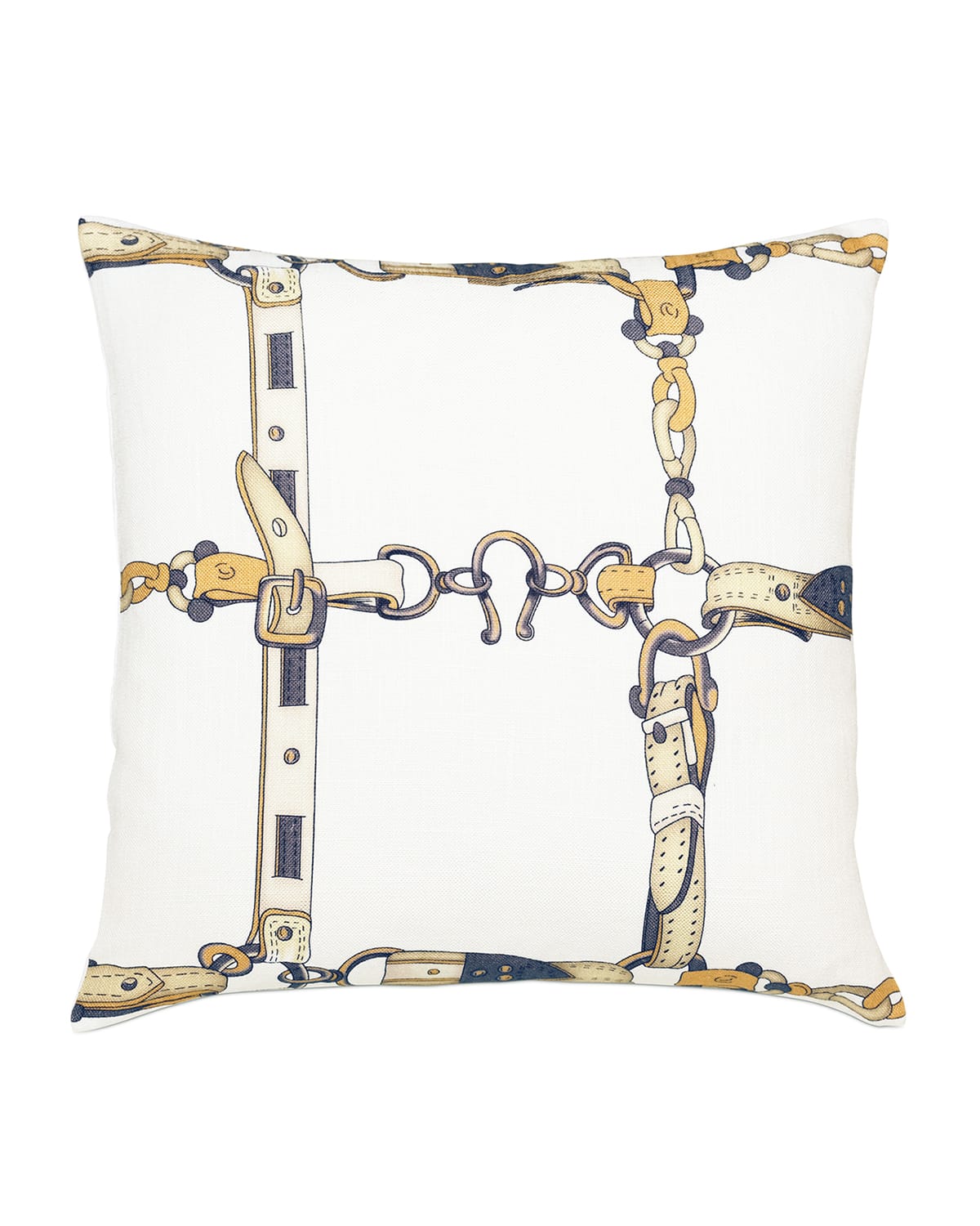Shop Eastern Accents Lannister Horseshoe Decorative Pillow In White