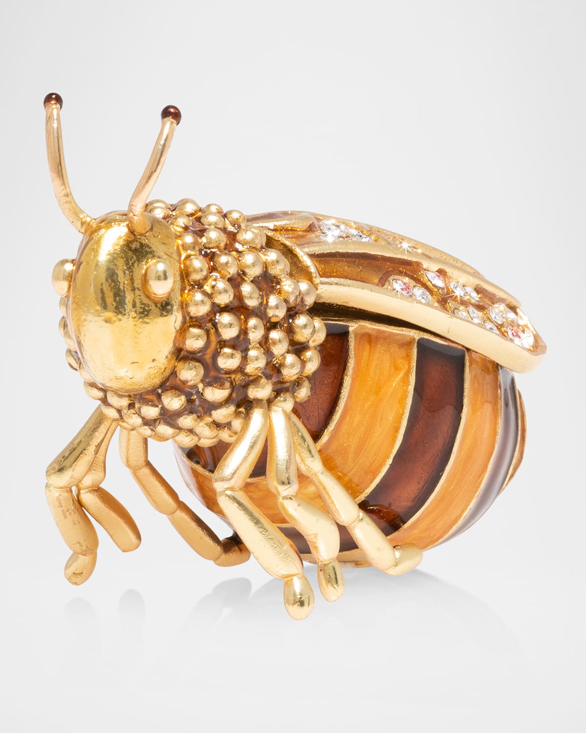 Jay Strongwater Honey Bee Box In Multi