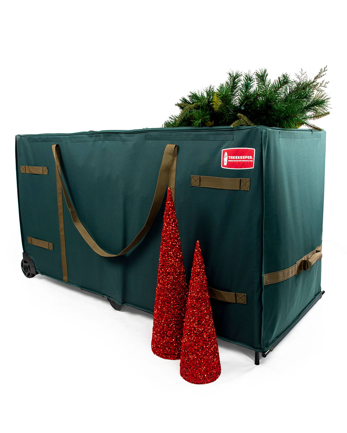 Artificial Christmas Tree Storage Bag with Wheels (9-15 ft. Trees)