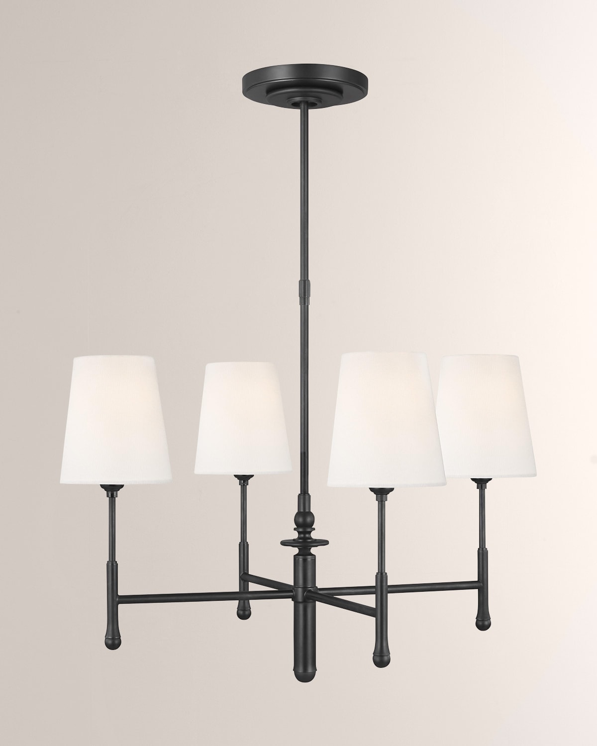 4 - Light Chandelier Capri By Thomas O'Brien